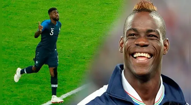 Instagram: Mario Balotelli bromeó con Samuel Umtiti y su divertida celebración después de goles │ VIDEO │ INSTAGRAM