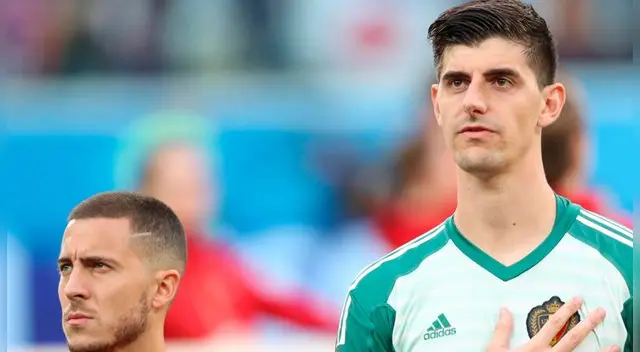 Eden Hazard y Thibaut Courtois fueron figuras de Bélgica, tercero en el Mundial de Rusia. Eden Hazard y Thibaut Courtois fueron figuras de Bélgica, tercero en el Mundial de Rusia.