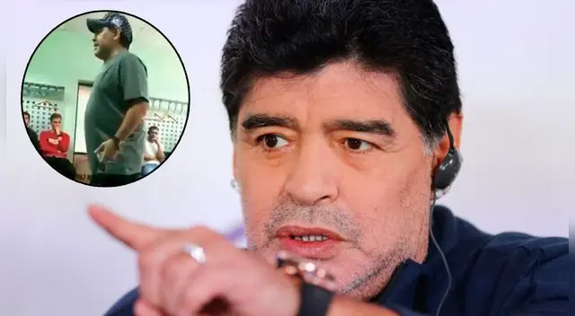 Diego Maradona se dirigió por primera vez a los jugadores del Dinamo Brest de la Liga de Bielorrusia.