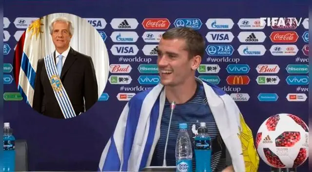Antoine Griezmann: presidente de Uruguay le envía carta de felicitación al francés tras coronarse en Rusia 2018