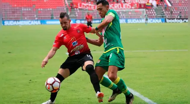 Sport Huancayo cayó 2-0 ante Caracas | Foto: Twitter Caracas FC