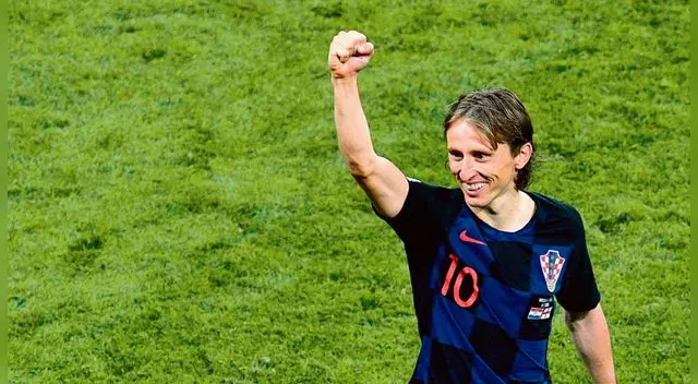 Luka Modric jugó todos los encuentros de su selección en Rusia 2018. 