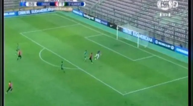 Sport Huancayo vs Caracas FC EN VIVO: gol de Diomar Diaz para el 1-0 en la Copa Sudamericana 2018
