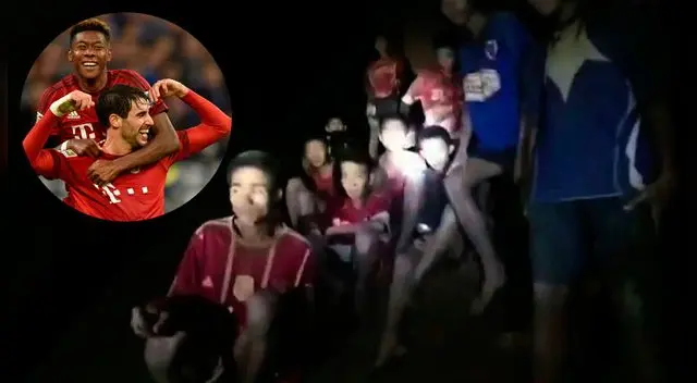 Jugador 'bávaro' busca a niño tailandés que portaba la camiseta del Bayern para regalarle una nueva. Jugador 'bávaro' busca a niño tailandés que portaba la camiseta del Bayern para regalarle una nueva.