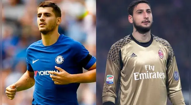 Chelsea se lleva a Gianluigi Donnarumma y AC Milan a Álvaro Morata Chelsea se lleva a Gianluigi Donnarumma y AC Milan a Álvaro Morata