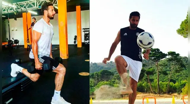 Claudio Pizarro muestra sus entrenamientos en Instagram Claudio Pizarro muestra sus entrenamientos en Instagram