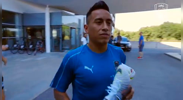 Youtube: Christian Cueva fue bautizado en su primer entrenamiento en el Krasnodar | Video Youtube: Christian Cueva fue bautizado en su primer entrenamiento en el Krasnodar | Video