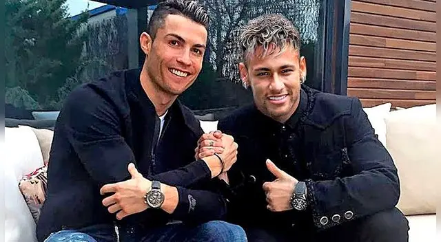 Cristiano Ronaldo y Neymar son grandes amigos desde que coincidieron en el fútbol español. Foto: Difusión Cristiano Ronaldo y Neymar son grandes amigos desde que coincidieron en el fútbol español. Foto: Difusión
