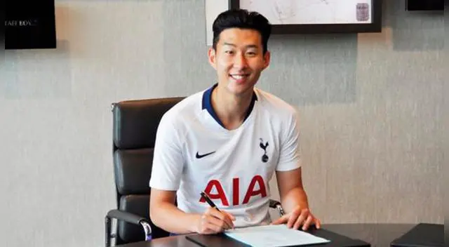 Son Heung-Min renovó con el Tottenham por las próximas cinco temporadas. Son Heung-Min renovó con el Tottenham por las próximas cinco temporadas.