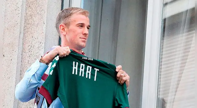 Joe Hart llegaría al Chelsea si Thibaut Courtois se va al Real Madrid. Foto: EFE