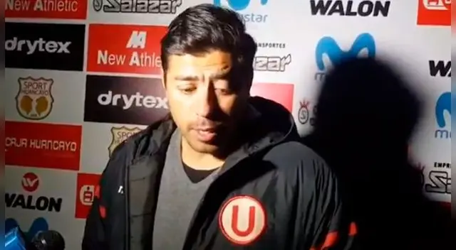 Universitario: el análisis de Nicolás Córdova tras la derrota ante Sport Huancayo