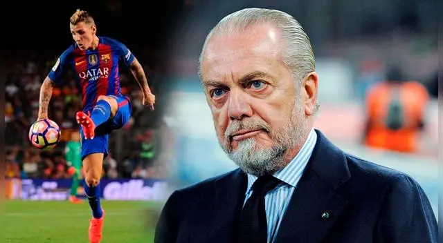 Barcelona: Presidente de Napoli en Serie A, Aurelio De Laurentiis señaló que desconoce a Lucas Digne