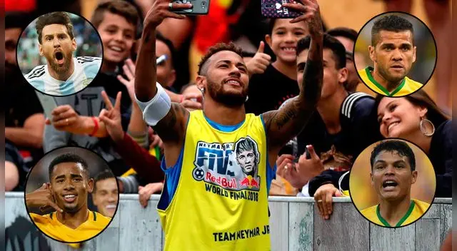 Neymar 'armó su 5 ideal' donde incluyó a su ex compañero Lionel Messi, pero dejó fuera a Cristiano.