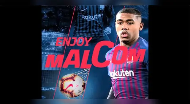 Barcelona: Malcom es nuevo jugador culé por 42 millones de euros │ FOTOS │ VIDEO