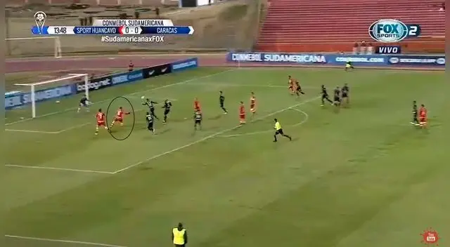 Sport Huancayo vs Caracas FC EN VIVO gol de Richard Salinas para el 1-0 en Copa Sudamericana 2018 | Fox Sports 2 Sport Huancayo vs Caracas FC EN VIVO gol de Richard Salinas para el 1-0 en Copa Sudamericana 2018 | Fox Sports 2