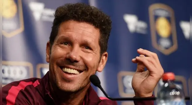 Diego Simeone habló sobre la International Champions Cup y también de Gelson Martins. Foto: EFE Diego Simeone habló sobre la International Champions Cup y también de Gelson Martins. Foto: EFE
