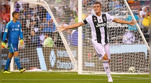 La Juventus derrotó 2-0 al Bayern Múnich por la International Champions Cup 2018 [RESUMEN Y GOLES]