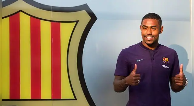 Malcom, de 21 años, jugará cinco temporadas en el cuadro catalán. 