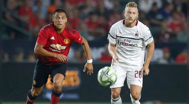 Manchester United ganó 9-8 en penales a AC Milan en la International Champions Cup.