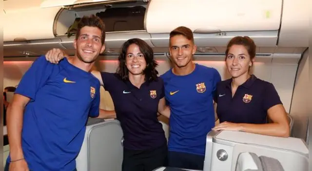 FC Barcelona: Polémica gira por EE.UU. tras designar al equipo masculino en primera clase y al femenino en turista