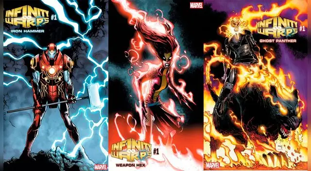 Marvel: Infinity Warps confirmado para septiembre como nuevo universo │ FOTOS Marvel: Infinity Warps confirmado para septiembre como nuevo universo │ FOTOS