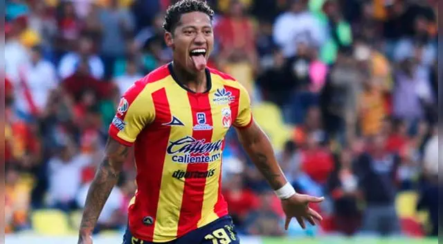 Ray Sandoval celebra su golazo con el Morelia Ray Sandoval celebra su golazo con el Morelia