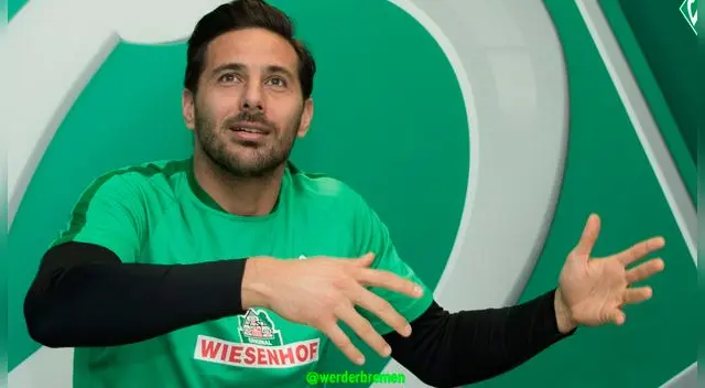 Claudio Pizarro volvió al Werder Bremen y el técnico le dedicó un mensjae especial | VIDEO Claudio Pizarro volvió al Werder Bremen y el técnico le dedicó un mensjae especial | VIDEO
