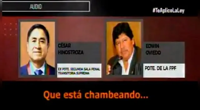 Edwin Oviedo: Nuevos audios comprometen más a presidente de FPF con César Hinostroza
