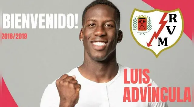 Luis Advíncula: hinchas del Rayo Vallecano celebran fichaje de 'Bolt'