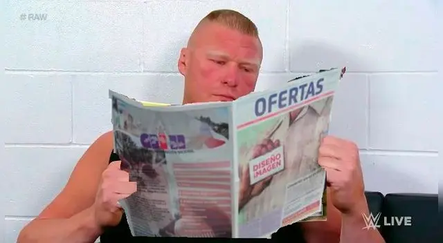 Brock Lesnar y los mejores memes de su polémica aparición en RAW. Foto: Twitter Brock Lesnar y los mejores memes de su polémica aparición en RAW. Foto: Twitter