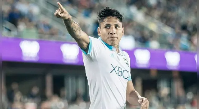 El primer gol de Raúl Ruidiíaz fue nominado al mejor de la semana en la MLS. FOTO: Difusión