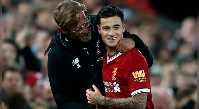 Jürgen Klopp no se olvida del brasileño y lo elogia. Foto: EFE