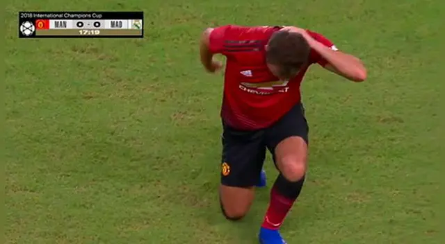 Real Madrid vs Manchester United: Alexis Sanchez marcó el 1-0 Real Madrid vs Manchester United: Alexis Sanchez marcó el 1-0