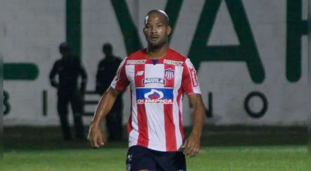 Alberto Rodríguez, durante un partido del Junior de Barranquilla. Alberto Rodríguez, durante un partido del Junior de Barranquilla.