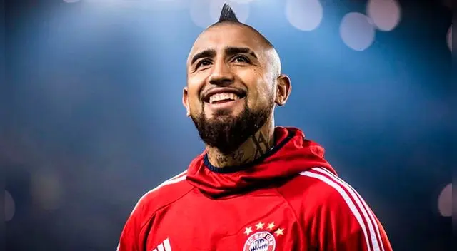 Arturo Vidal, durante su etapa en el Bayern Múnich.