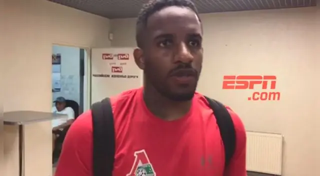 El Lokomotiv lleva tres partidos sin anotar goles, Farfán este sábado jugó de '9' en su equipo.