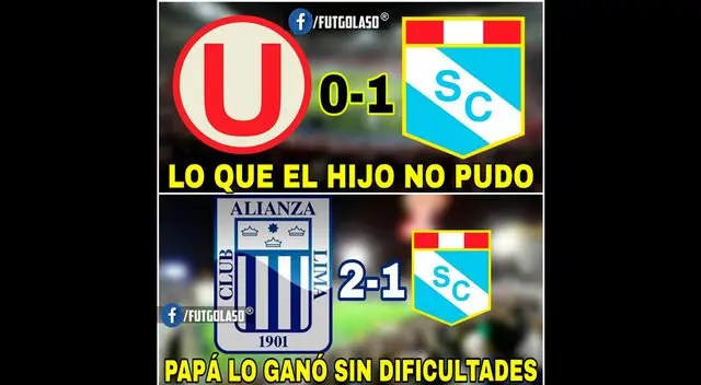 Universitario, víctima de memes tras derrota ante Sporting Cristal