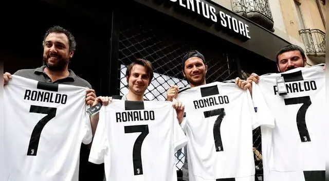Cristiano Ronaldo: Camisetas con la Juventus se agotaron hasta septiembre