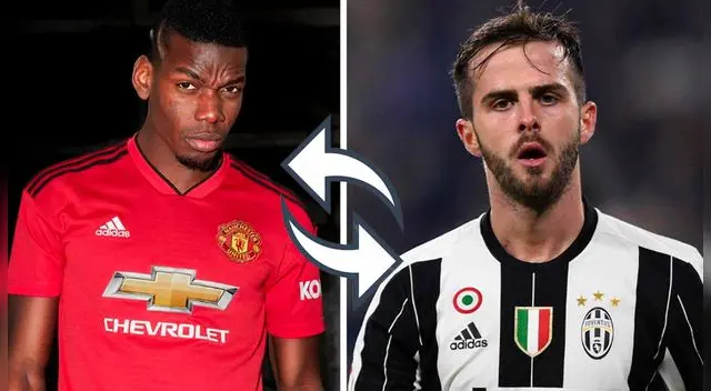 Juventus ofrece a Miralem Pjanic a cambio de Paul Pogba al Manchester United. Fotos: EFE / Composición: Líbero