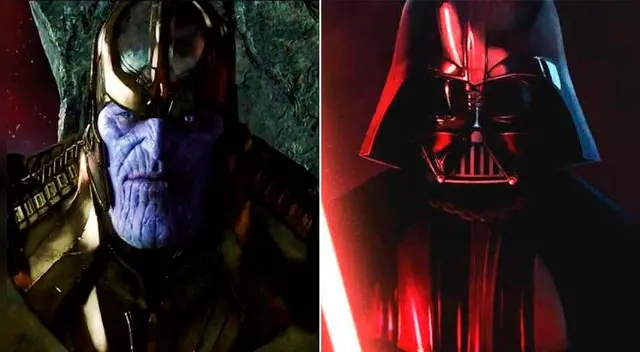 Marvel: Thanos y su similitud con Darth Vader. Marvel: Thanos y su similitud con Darth Vader.