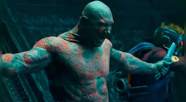 Dave Bautista podría abandonar el elenco de 'Guardianes de la Galaxia 3'. | Foto: Captura Dave Bautista podría abandonar el elenco de 'Guardianes de la Galaxia 3'. | Foto: Captura
