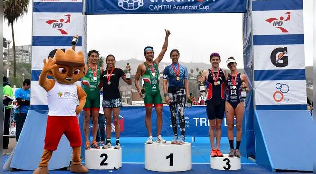 Lima vivió fiesta del triatlón de cara a los Juegos Panamericanos 2019 Lima vivió fiesta del triatlón de cara a los Juegos Panamericanos 2019