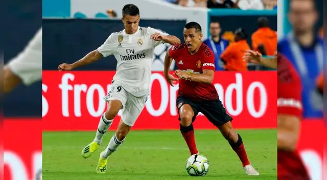Sergio Reguilón sorprendió a todos en la ICC con el Real Madrid. Foto: EFE