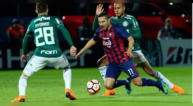 Cerro Porteño vs Palmeiras EN VIVO ONLINE EN DIRECTO vía Fox Sports 3: Partido por los octavos de final de la Copa Libertadores