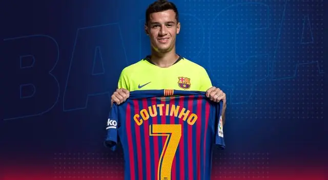 Barcelona: Philippe Coutinho llevará la dorsal 7 esta temporada en la Liga Santander y Champions League