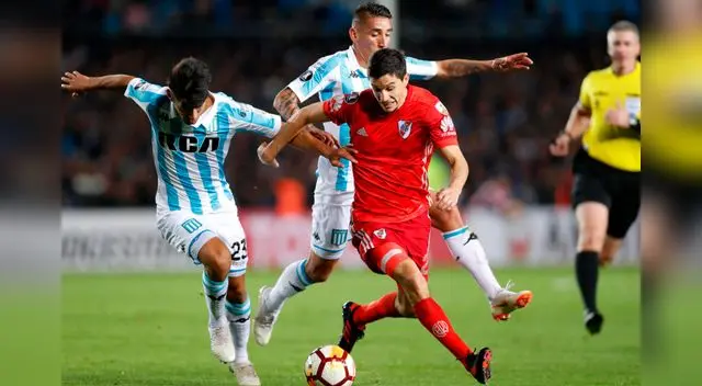 River Plate vs. Racing Club EN VIVO ONLINE EN DIRECTO por FOX Play Latin America, Fox Sports Cono Sur, Bet365: octavos de final de la Copa Libertadores 2018 [GUÍA DE CANALES]