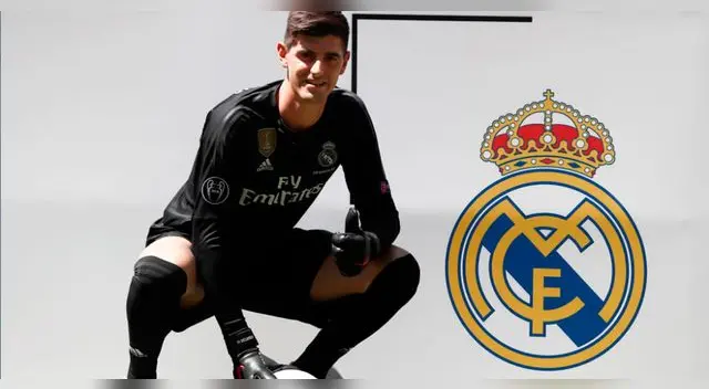 El arquero belga llega a la 'Casa Blanca' para jugar por seis temporadas: