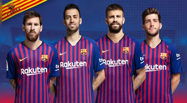 Lionel Messi, Busquets, Piqué y Sergi Roberto: los capitanes del Barcelona Lionel Messi, Busquets, Piqué y Sergi Roberto: los capitanes del Barcelona