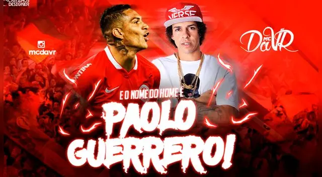 Paolo Guerrero ya tiene canción en Inter de Porto Alegre. Captura: Video Paolo Guerrero ya tiene canción en Inter de Porto Alegre. Captura: Video