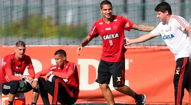 Paolo Guerrero se despidió de sus compañeros de Flamengo para luego incorporarse a Inter de Porto Alegre | VIDEO